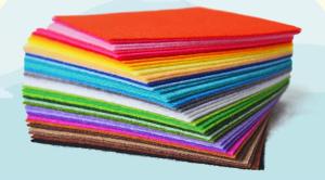 40 Colours Non-Woven Fabric Felt 15x15cm DIY Craft Kain Felt Bahan Kraf Seni