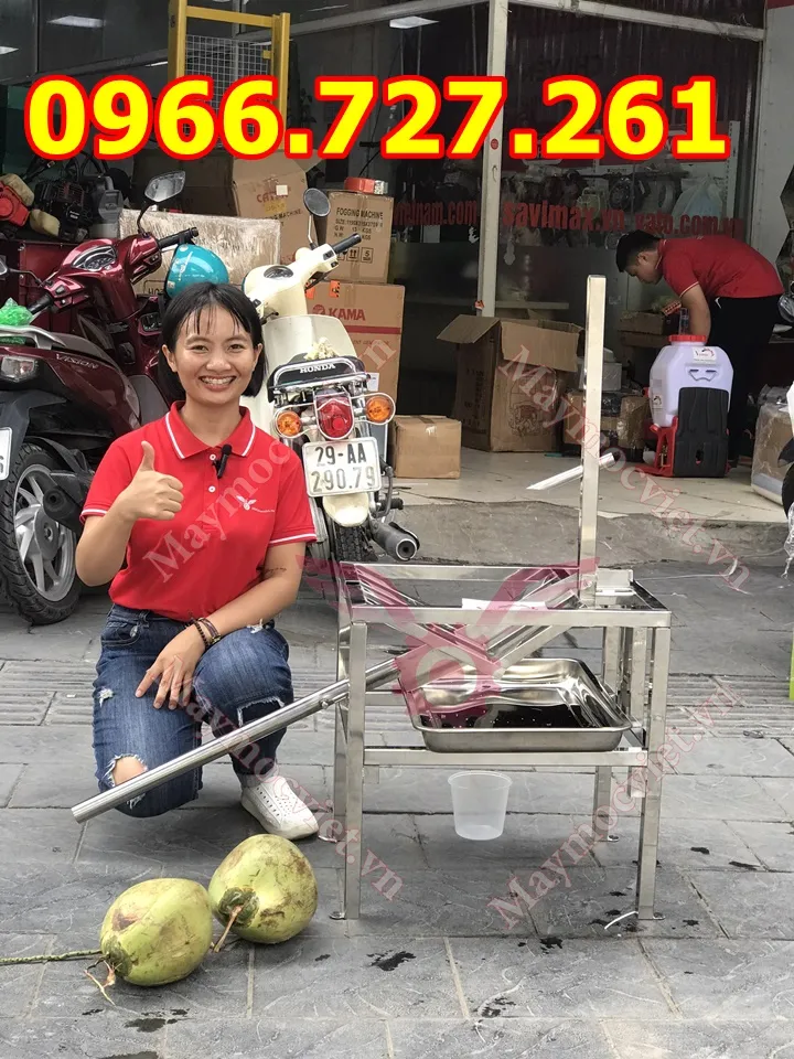 Thiết bị đục, bổ sung tươi chất liệu inox VM304