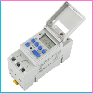 COD Cepat MCB Timer Programmable Switch Relay Otomatis Digital Lampu Pompa Air 16A 220V 2000W - THC15A / Saklar Waktu otomatis lampu on off stok kontak - PIJAR