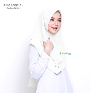 ALYAHIJAB - Arsya Khimar sz S Ceruty Babydoll High Quality Dua Layer Remaja Dewasa HardPet Antem