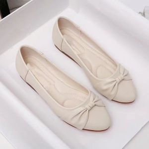 Free Shipping Soft-Soled WomenS Shoes Suitable For Square Dancing Comfortable Flat Shoes Soft-Soled Shoes For Mothers Autumn Slip-On Shoes Easy-To-Wear Casual Shoes