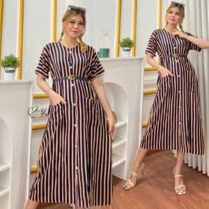 Daster Andin Salur Garis & Daster Viral Tik Tok 2022