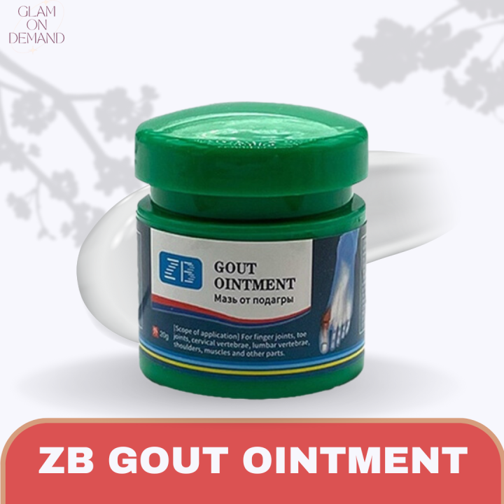 Gout Ointment Cream Gout Cause Joint Knee Pain Toe Finger Bone Spur ...