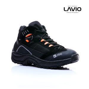 Sepatu Safety Pria Gunung Hiking Riding Lavio Galen Ujung Besi Proyek Lapangan Outdoor