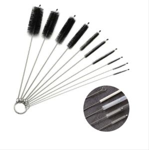 10-Piece Straw Cleaner Brush Kit: Long Cleaners for Straws Sippy Cups Bottles and More