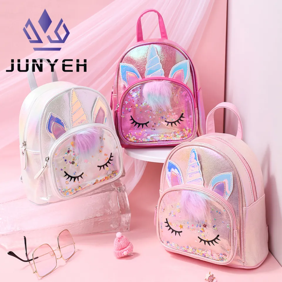 Kids Backpack Roots Small School Bag Junyeh KIds Girl Unicorn
