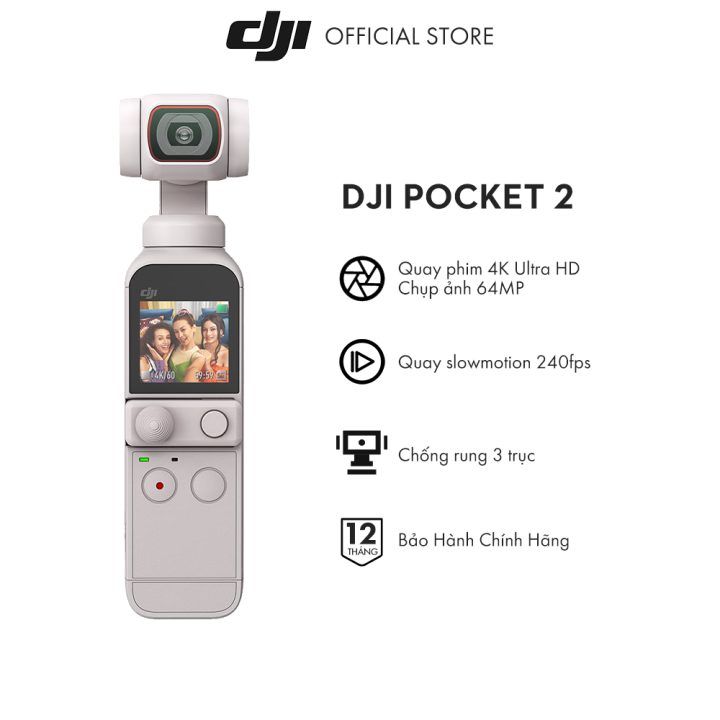 DJI POCKET2 SUNSET WHITE - ビデオカメラ