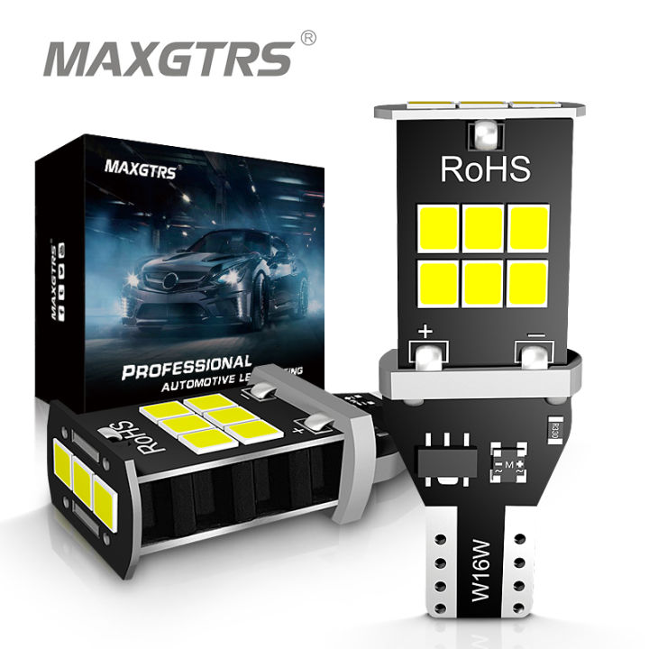 2x T15 W16W 27SMD Glühlampe Rückfahrlicht Rücklicht 12V 3030