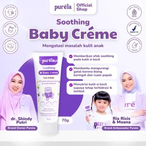 Purela By Reglow BABY LOTION Perawatan Kulit Bayi dan Anak Melembabkan Menutrisi dan Mencerahkan Kulit Melindungi Sinar UV BPOM HALAL