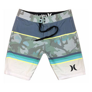 Mens Summer Stretch Fitness Shorts Quick-dry mens surfing beach shorts