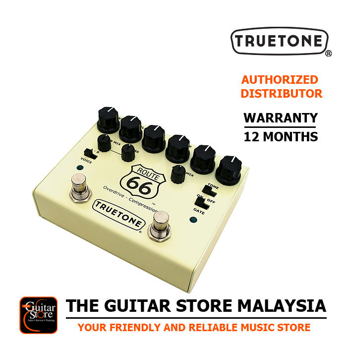 Truetone By Visual Sound Route 66 American Overdrive Guitar Effect
