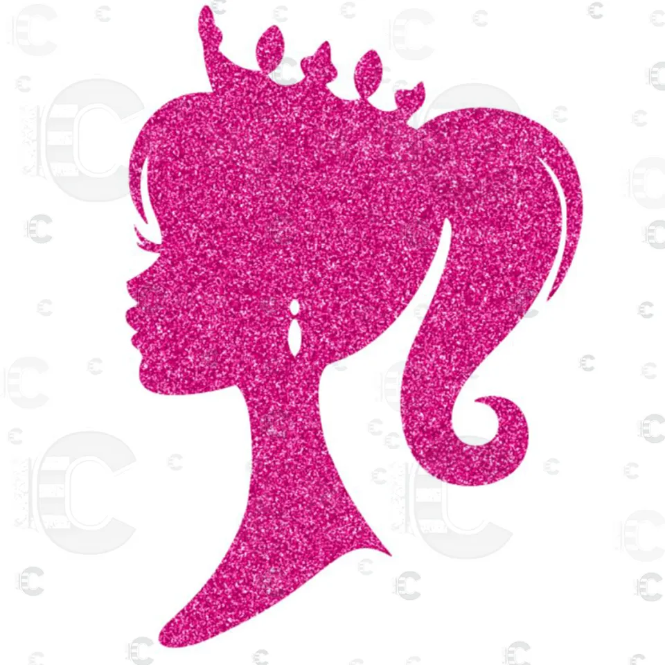 Barbie head cut out hot sale