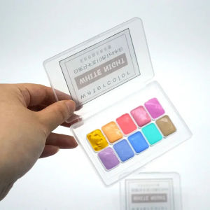 Russian White Night Watercolor Pigment Macaron 19 Color Solid Paint Travel Painting/outdoor Sketching Coloring Art Supplies