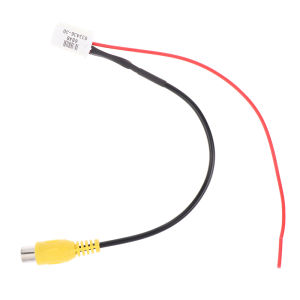 438178 ZXC Innovative And Practical 4 Pin For Toyota Car Male Connector Radio Cable Adapter Back Up Reverse Camera Input Plug