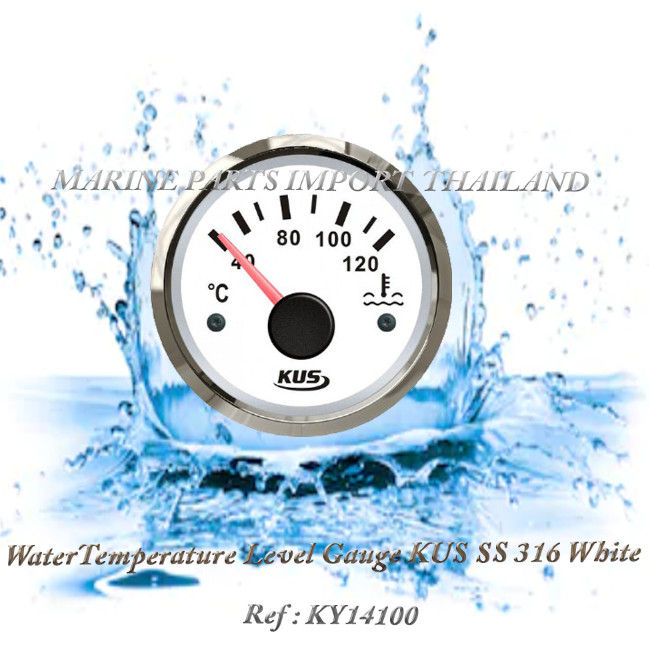 Boat Waterproof Temperature Gauge Kit 40℃ to 120℃ ... - Grandado