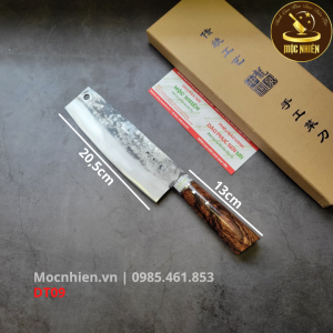 Dao Thái Gọt Siêu Sắc Được Rèn Từ Nhíp Xe Ô Tô - Thương Hiệu Dao Nhà Bếp Mộc Nhiên Phúc Sen Chính Hãng - Mã DT09