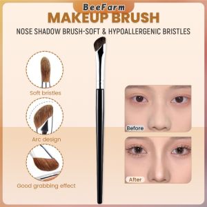 BF. Nose Shadow Brush Angled Contour Makeup Brushes Eyeshadow Cosmetic Sickle BrushMake Up Tool