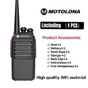 SG 【Stock】Motorola Walkie Talkie Easy to carry Long distance communication Long battery life Strong penetration
