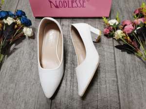 Korean Women wedding/ Office Work Heels Shoes Low Heel1.8inch