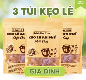Kẹo Lê An Phế Mật Ong - Thanh Nhiệt Tiêu Đờm Mềm Dẻo Thơm Ngon (Túi 250g)