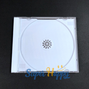 กล่องใส่ CD สีขาวใส VCD (แบบตกแตก) รุ่นหนา 1 CM กล่องใส่ CD  กล่องซีดี กล่องดีวีดี กล่องใส่CD กล่องใส่DVD