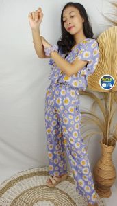 SudanBali Jumpsuit Panjang Wanita Korean Style Bahan Rayon Premium Bali Baju Murah