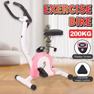 【COD&Stock】Exercise Bike Indoor Spinning Bike For Exercise LED stationary bike Dynamic Bike Bubble Frame Ribbon Bike Sharing Childrens Bicycle With Audio Exercise Bikeindoor Fitness Equipment