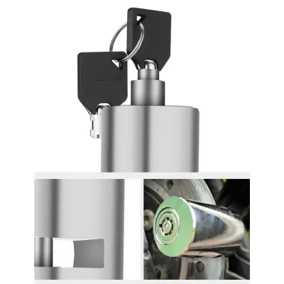 Bicycle And Motorcycle Disc Brake Lock Anti Theft Ultra-high Strength Motorcycle Disc Brake Lock