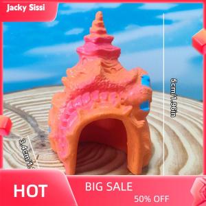 Jacky Mushroom Conch House Shelter Aquarium Landscaping Decoration Fish Tank Decor Fish Tank Ornament Fish Shrimp Hiding Shelter