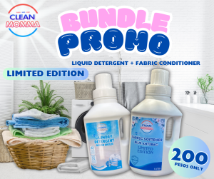 BUNDLE PROMO LIMITED EDITION FABCONDITIONE + LIQUID DETERGENT 1L