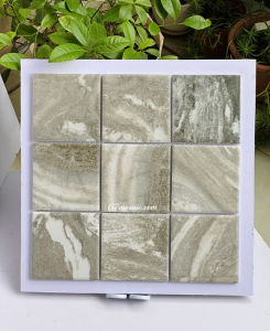 Gạch mosaic thẻ vuông trang trí 10x10 G7T035 mang vẻ đẹp hiện đại cho khồng gian nội ngoại thất quán trà quán cafe độ bền cao hàng sẵn dễ thi công bền màu