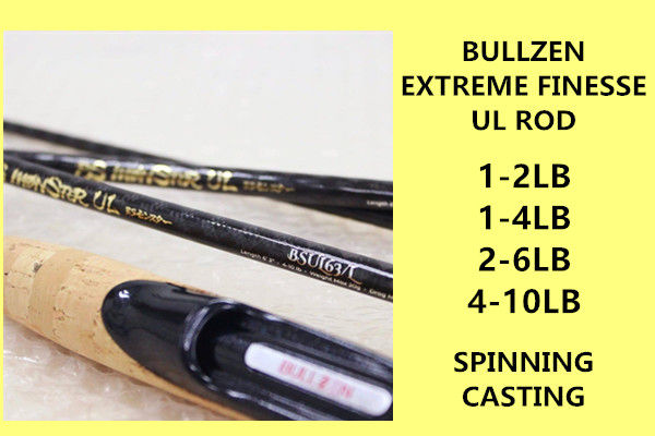 Fishing Rod Bullzen Ultralight Rod Joran Bullzen Iguana Elite 4077