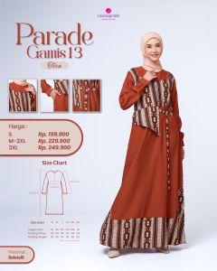 RAUNAPRIDE PARADE GAMIS 13 TERBARUU DRESS KEKINIAN DAILY CASUAL KULIAH PREMIUM TERMURAHH