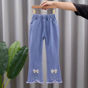 Celana Jeans Anak Perempuan Terbaru Umur 1-10 Tahun Celana Panjang Jeans Anak Perempuan Import Kekinian