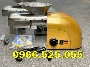 Máy ép dầu lạc dầu đậu phộng dầu mè dầu vừng cacao dầu điều... công suất 1800W năng suất 6 - 8 kg/h