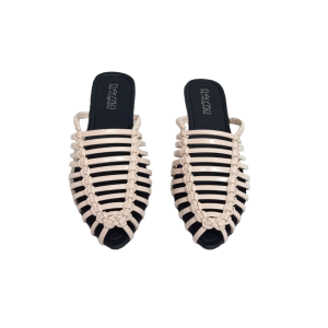 Sandal Slop Wanita Flat Shoes NASRU Kekinian Cewek Remaja Dewasa Terbaru - SDL25
