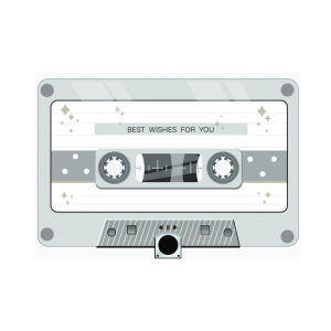 Personalized Voice Recorder Gift Rekaman Gift Card Voice Record Retro