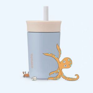 Ready Stock Owala Kids Leakproof Tumbler 12oz Insulated Stainless Steel with Flexible Straw