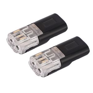 5Pcs Car Quick Wire Connector 2 Pin Way Plug Waterproof Electrical Wire Cable Connector 18-22AWG