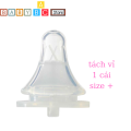Núm Ti Wesser Cổ Hẹp Núm Vú Cho Bé Sơ Sinh Silicon Siêu Mềm Đủ Size từ 0 đến 18 tháng. 