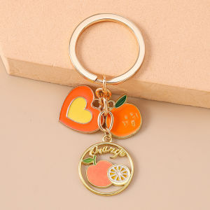 Hmeme Ban Đầu Keychain Cho Phụ Nữ Apple Dâu Tây Túi Quyến Rũ Móc Chìa Khóa Phụ Kiện Quà Tặng Keychain Cho Ví Túi Xách Ba Lô