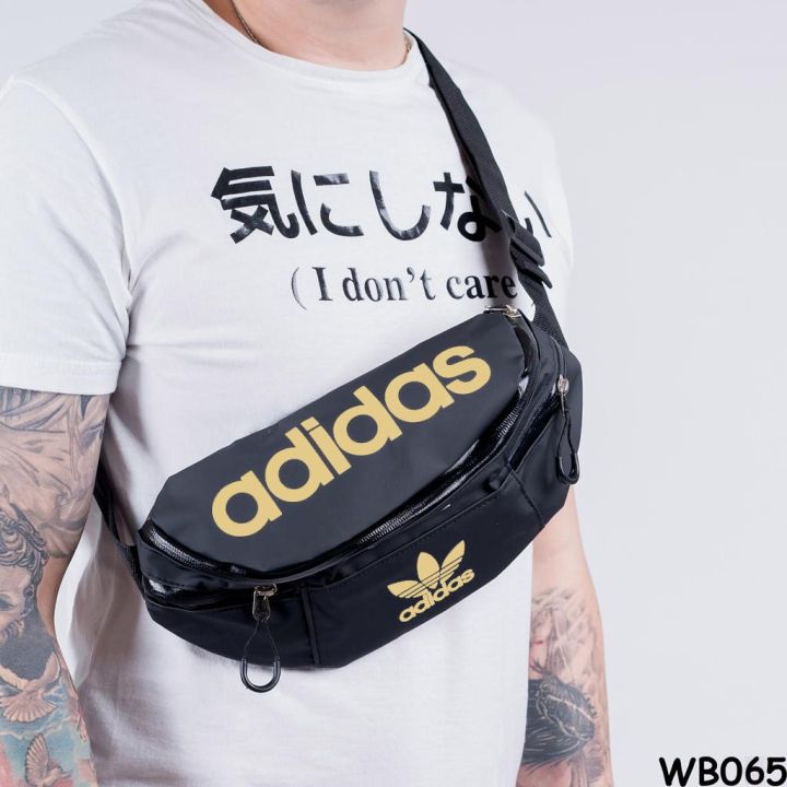 Tas Pinggang Adidas Import Bahan Waterproof Import High Quality