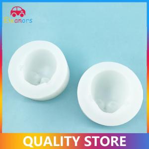 [Eleanor] 1 Piece Polymer Clay Head Sculpey Handmade Tools 3D Baby Face Silicone Molds Human Facial Mould DIY Doll Modified Accessories