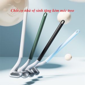 Chổi Cọ Toilet Nhà Vệ Sinh Thông Minh Thế Hệ Mới 2021 Tặng Kèm Móc Dán Treo Tường Tiện Lợi