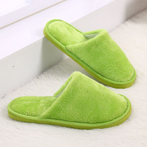 New Plush Indoor Home Warm EVA Cotton Slippers