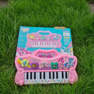เปียโนสำหรับเด็ก ของเล่นเปียโน เปีนโนลายโพนี่ ออแกรนคีย์บอร์ด ของเล่นเครื่องดนตรี แป้นพิมพ์อิเล็กทรอนิกส์ คีย์บอร์ดของเล่น พร้อมส่ง.