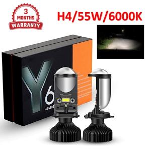 HONDA CIVIC 1988-1994 LED Headlight Lampu LED Kereta Car LED Mini Projector H4 LED Headlight Projector 6000K 90W