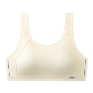 VCH Vest Tops Wireless Bra Women Sweet Mesh Push Up Bra Solid Color Intimates School Girls Bras Women
