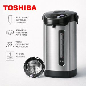 Hot Water Dispenser Stainless Steel 6.8L Thermo Pot Thermo Flask Electric Kettle Water Dispenser