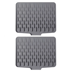 Dốc nhà bếp bằng Silicone cống Mat chịu nhiệt nonsl bàn bảo vệ dễ dàng vệ sinh Khăn lót đĩa cho các món ăn đồ dùng